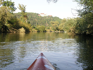 Schloss Weitenburg über dem Neckar
