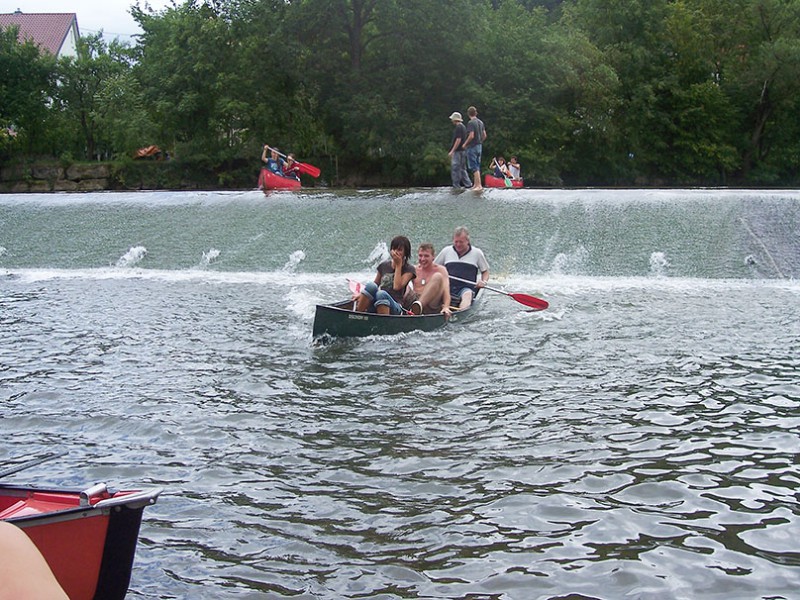 2-Tages-Kanutour Rutsche