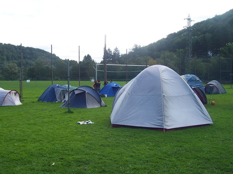 2-Tages-Kanutour Übernachtung auf dem Zeltplatz