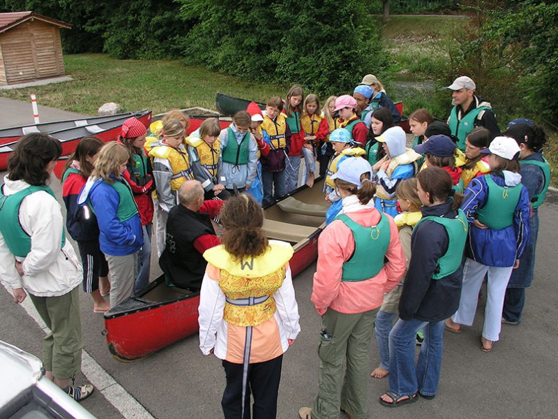Klassentour Einweisung
